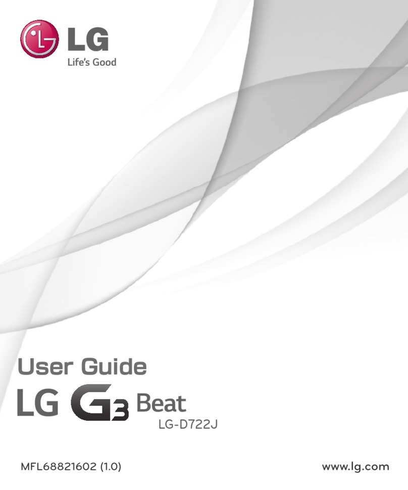 LG G3 Beat D722J User manual