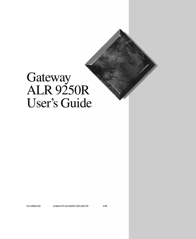 Gateway ALR 9250R user guide