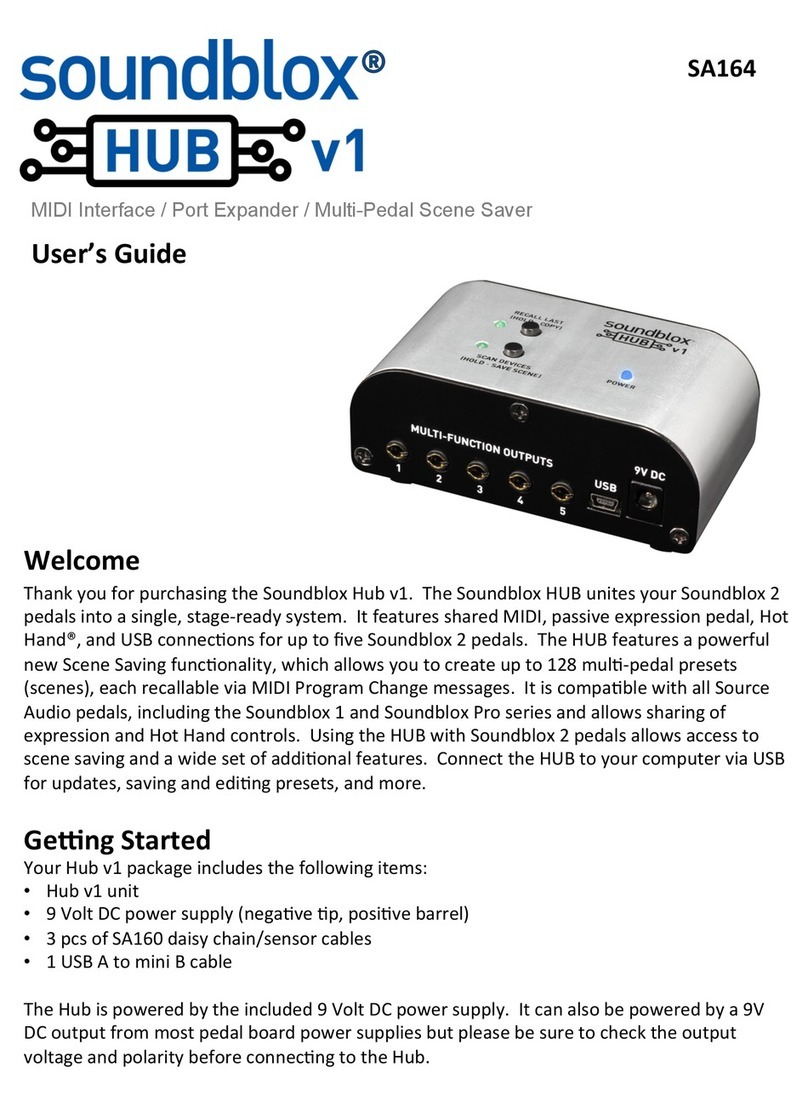Soundblox SA164 user guide