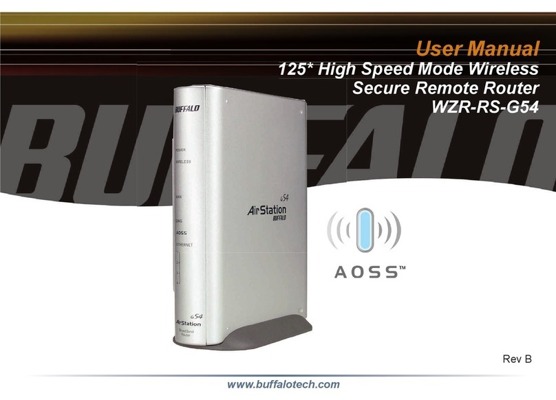 Buffalo Tech WZR-RS-G54 user manual