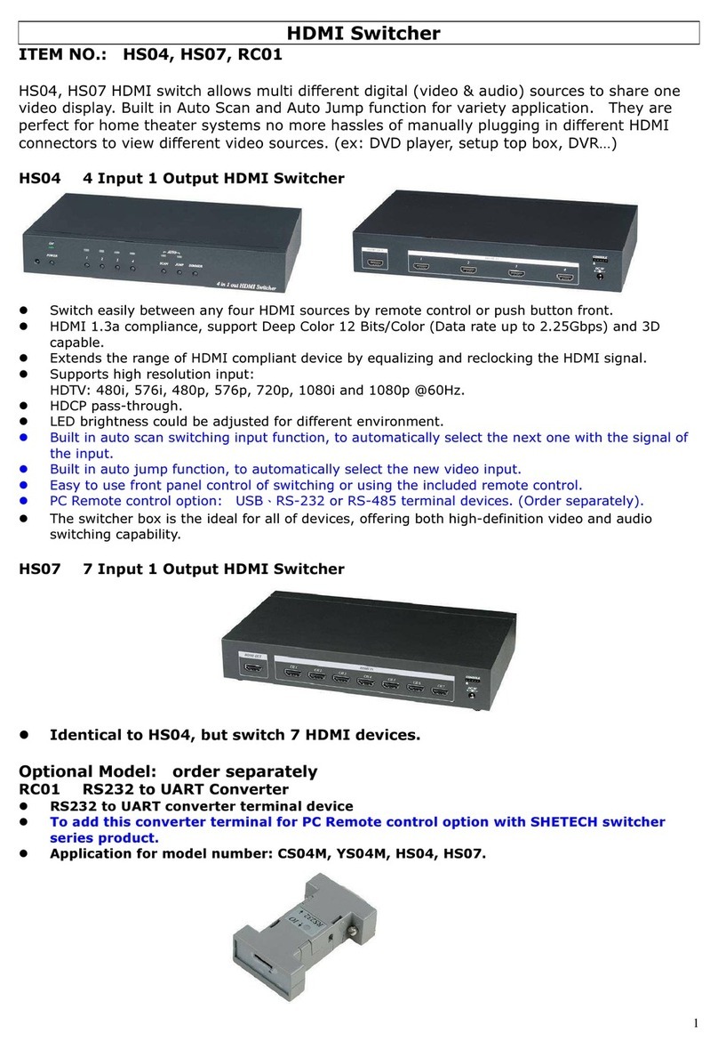 ROHS HS04 user manual