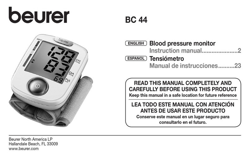 Beurer BC 44 User manual