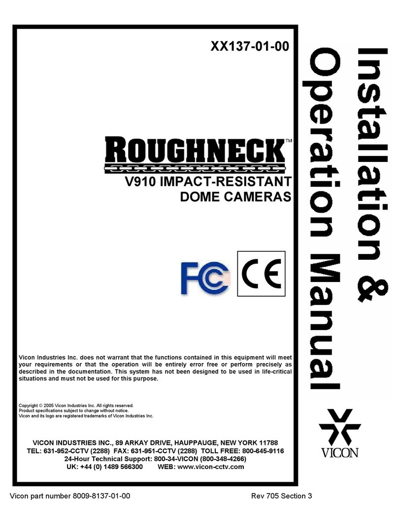 Vicon ROUGHNECK V910 User manual
