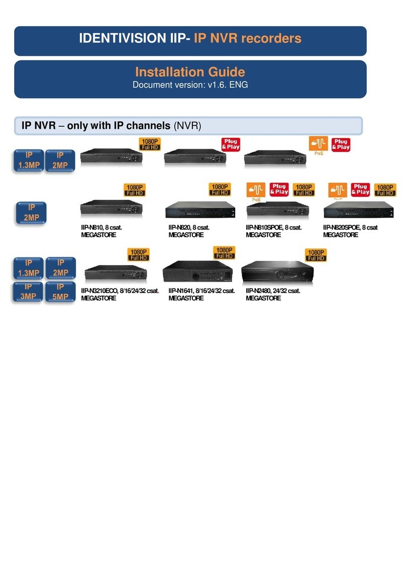 Identivision IP-N410 installation guide