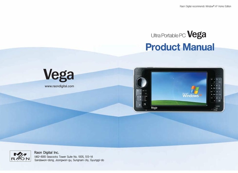 Vega Ultra Portable PC product manual