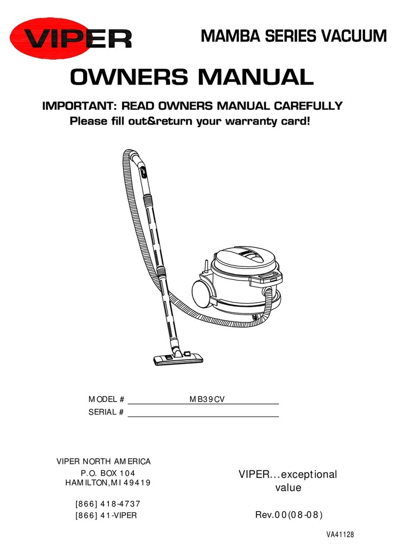 Viper MB39CV Mamba Series owner's manual