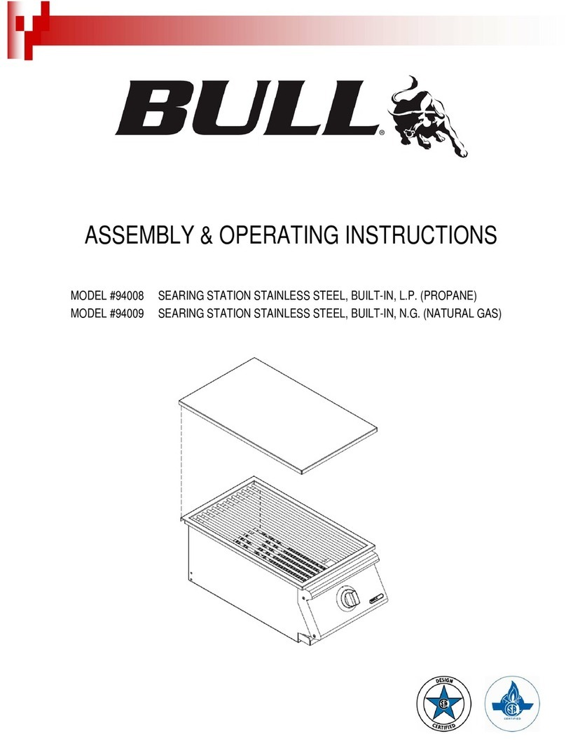 Bull 94008 Assembly and operating instructions Bull 94008 Assembly and operating instructions