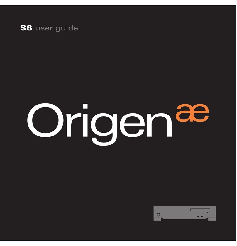 Origen ae S8 user guide