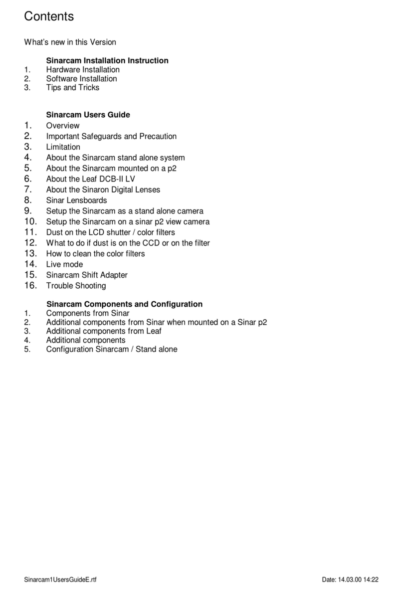 Sinarcam Multipurpose Digital Camera user guide