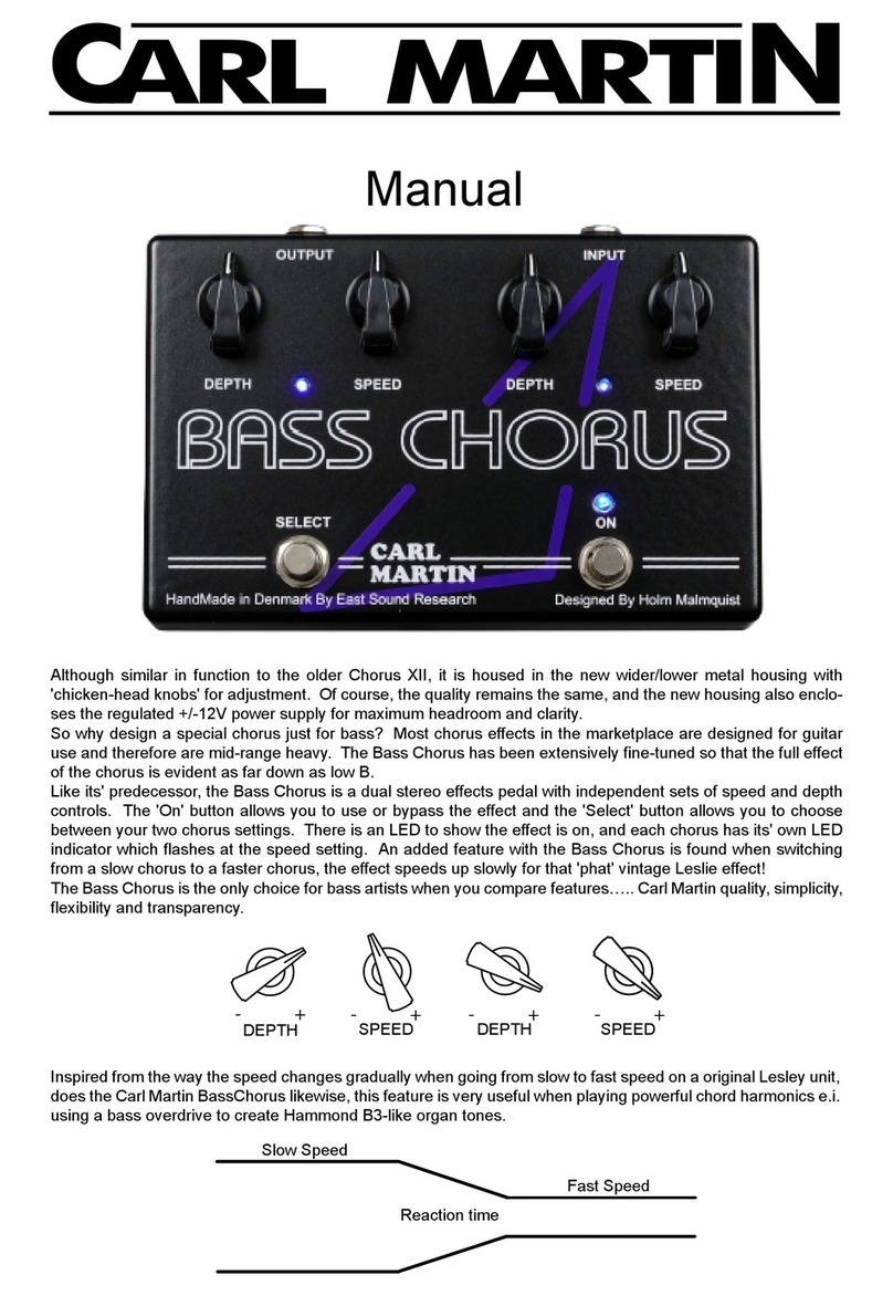 Carl Martin Bass Chorus manual