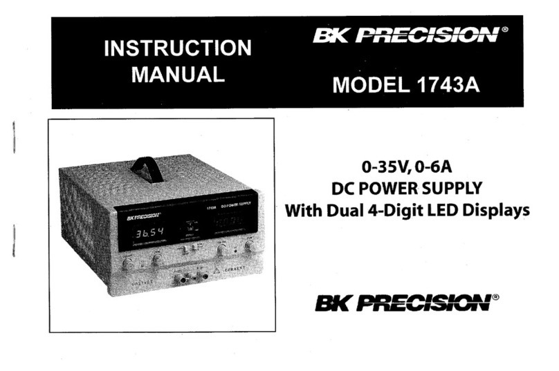 B+K precision 1743B User manual