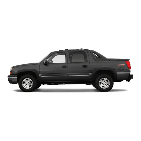 Chevrolet 2003 Avalanche User manual Chevrolet 2003 Avalanche User manual