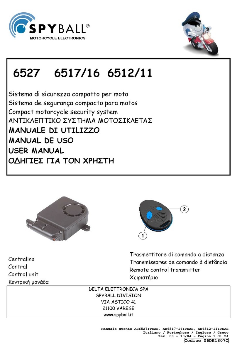 SPY Ball 6527 User manual