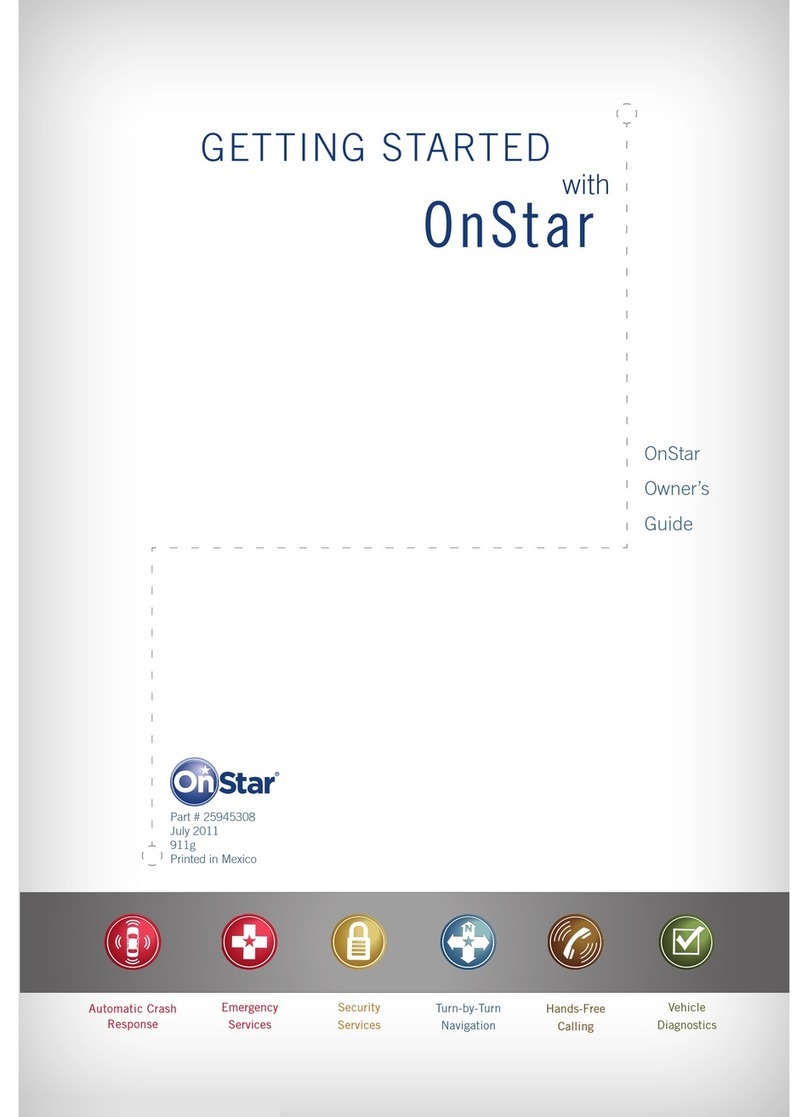OnStar FMV owner's guide