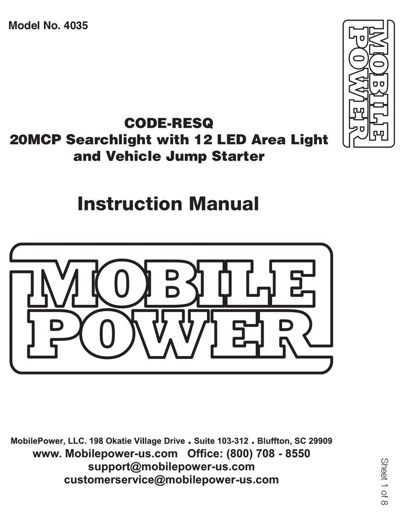 MobilePower 4035 instruction manual