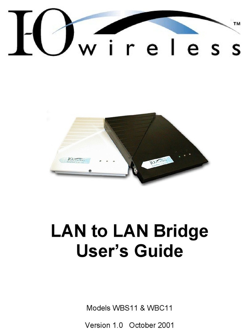 I-O Wireless WBS11 user guide