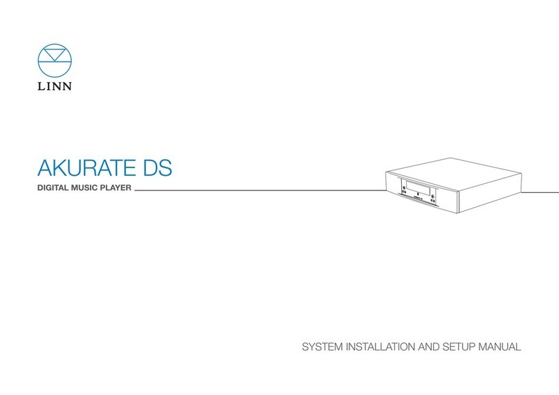 Linn AKURATE DS System installation and setup manual