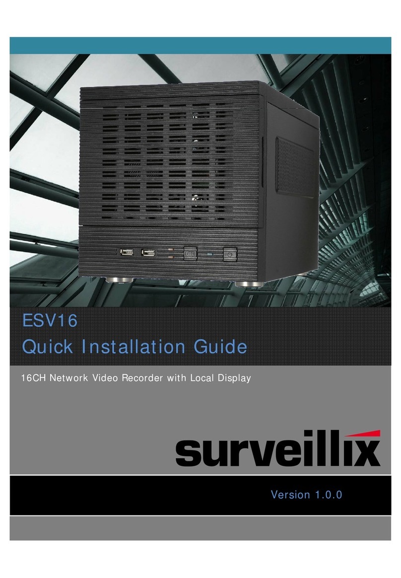 Surveillix ESV16 Quick installation guide