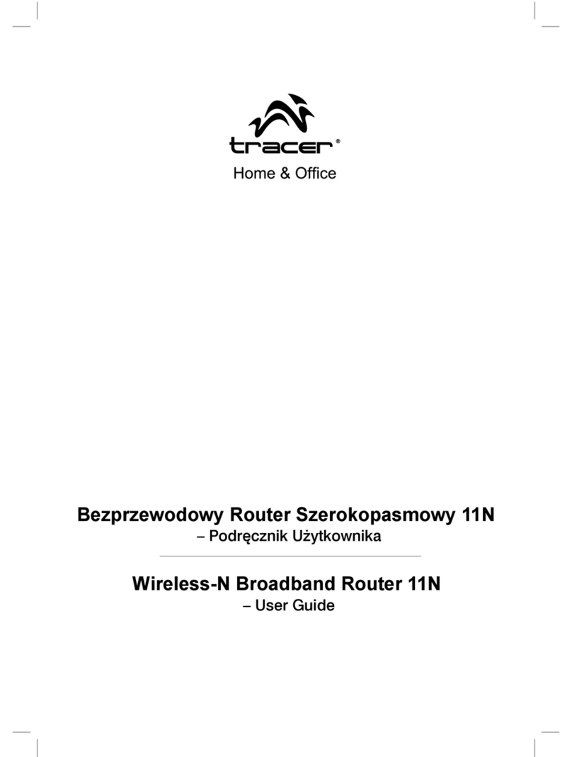 Tracer Wireless-N Broadband Router 11N user guide