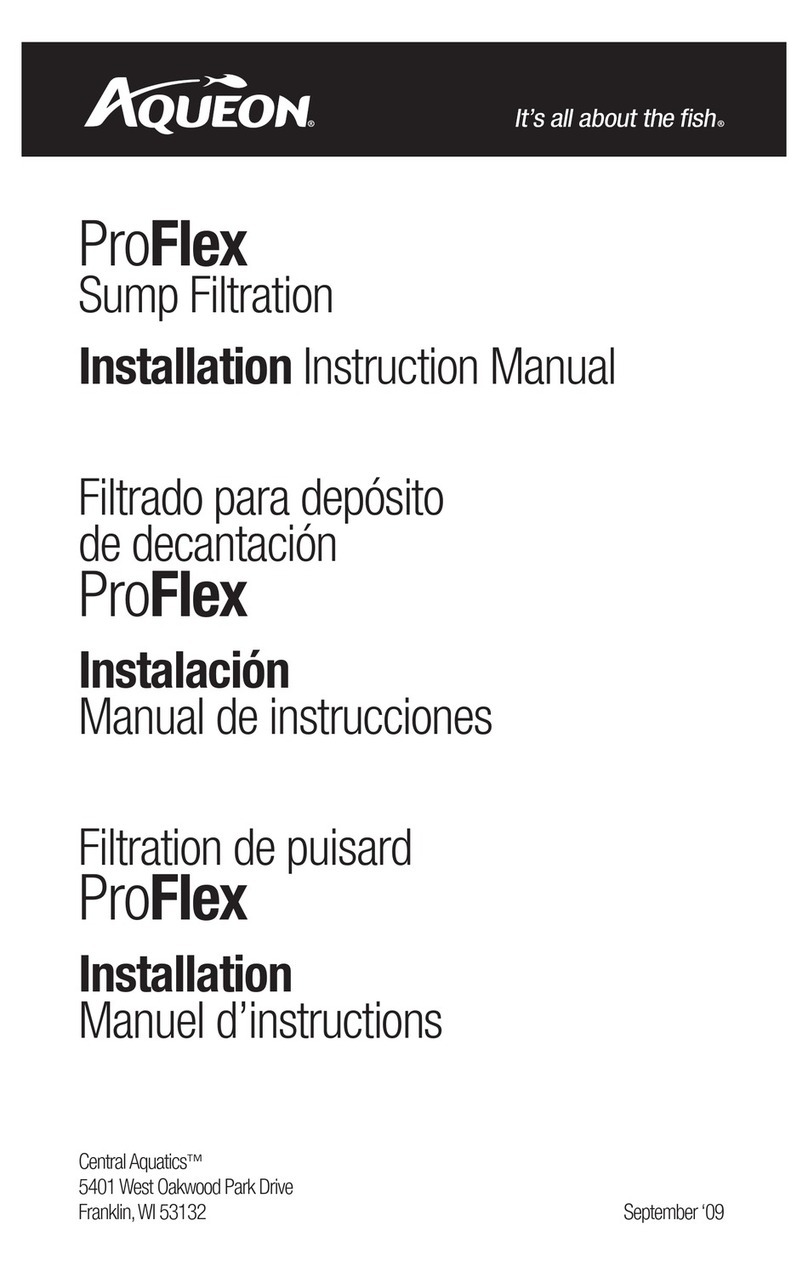 Aqueon ProFlex Installation instructions manual