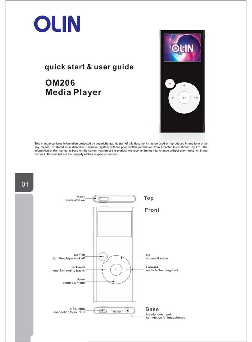 Olin OM206 Quick start and user guide