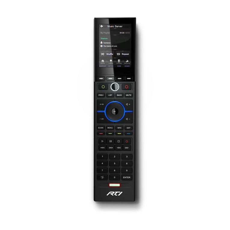 RTI T2i Quick reference guide