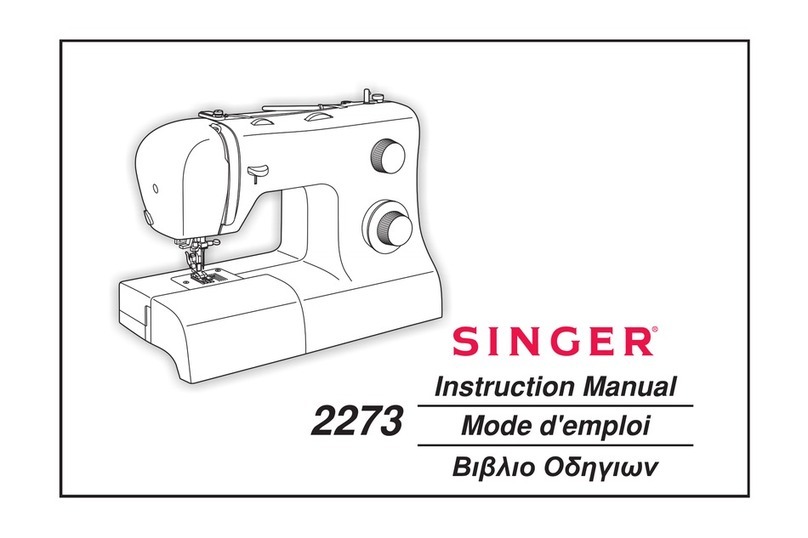 Singer 2273 User manual Singer 2273 User manual