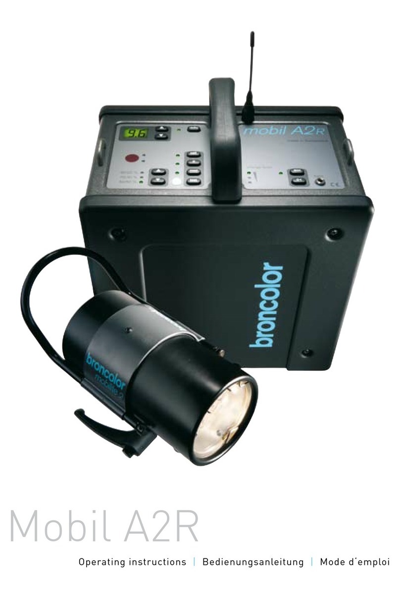 Broncolor Mobil A2R operating instructions