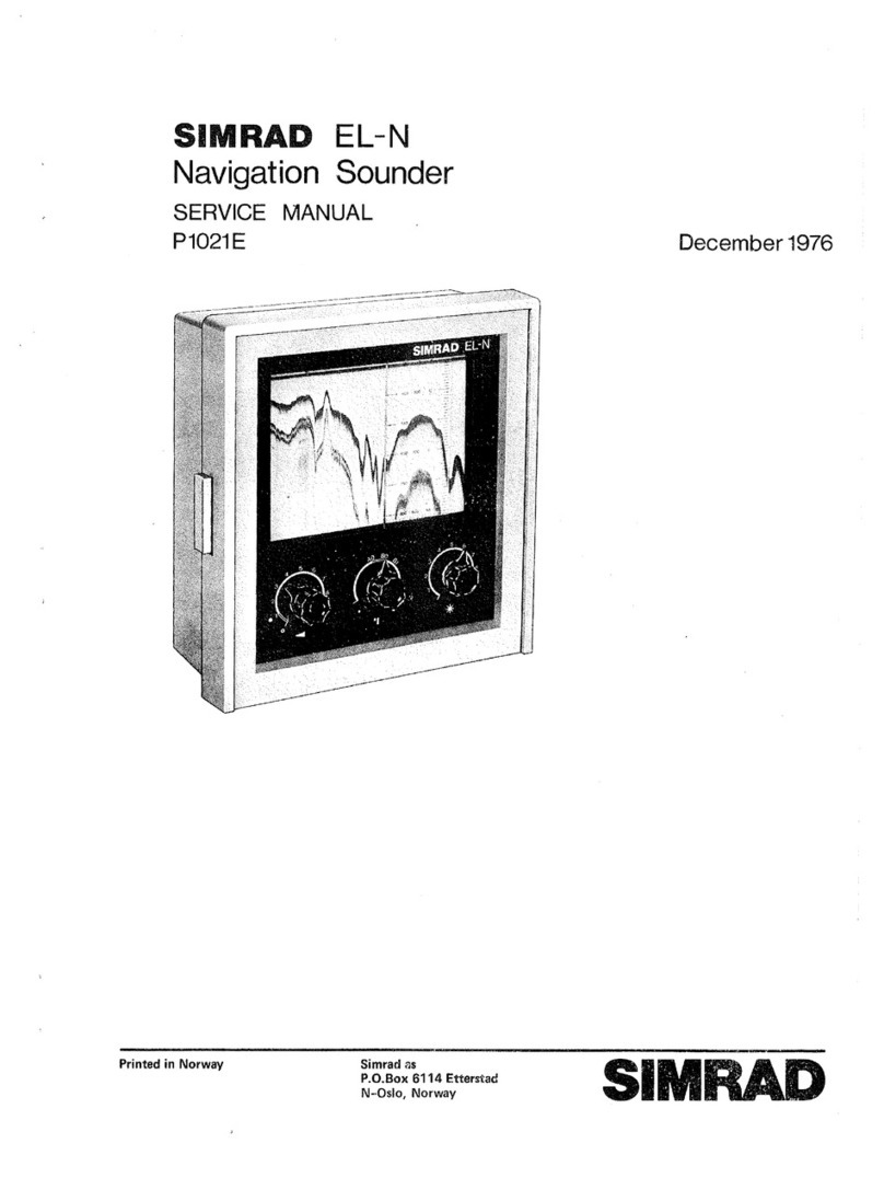 Simrad EL-N Service manual