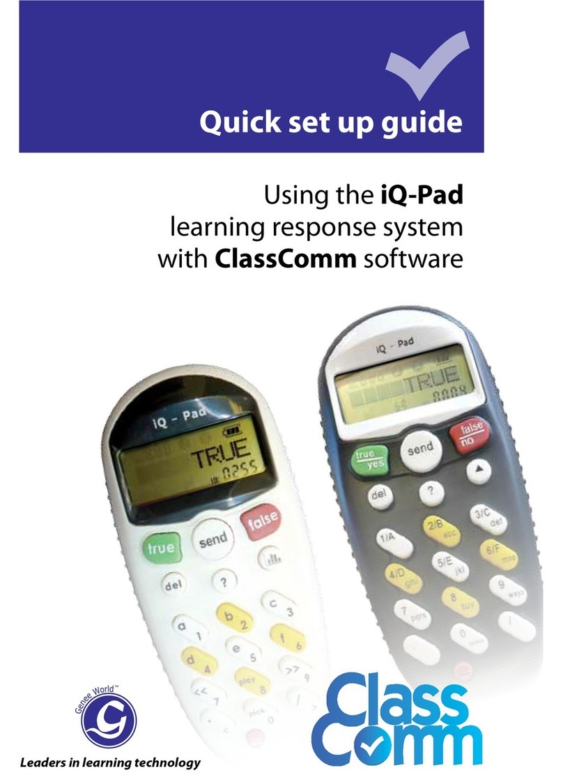 Genee World iQ-Pad Quick setup guide