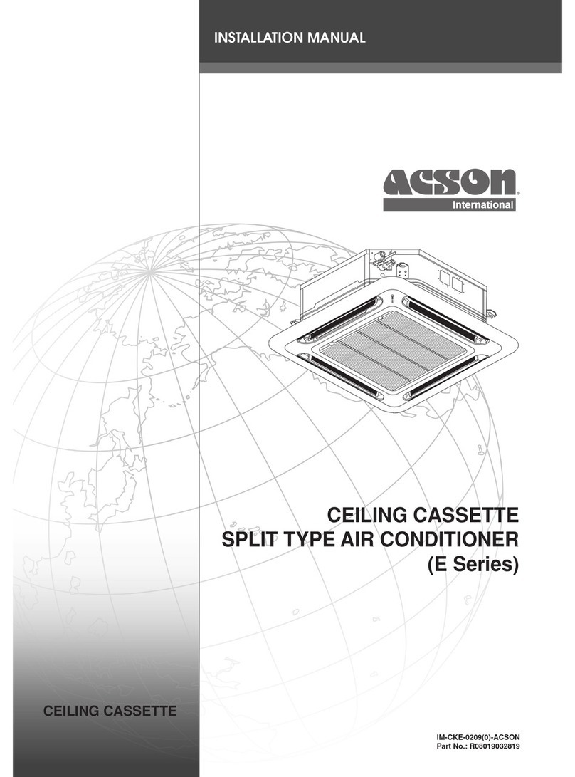 Acson E series User manual