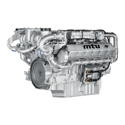 MTU 12 V 1600 R50 operating instructions