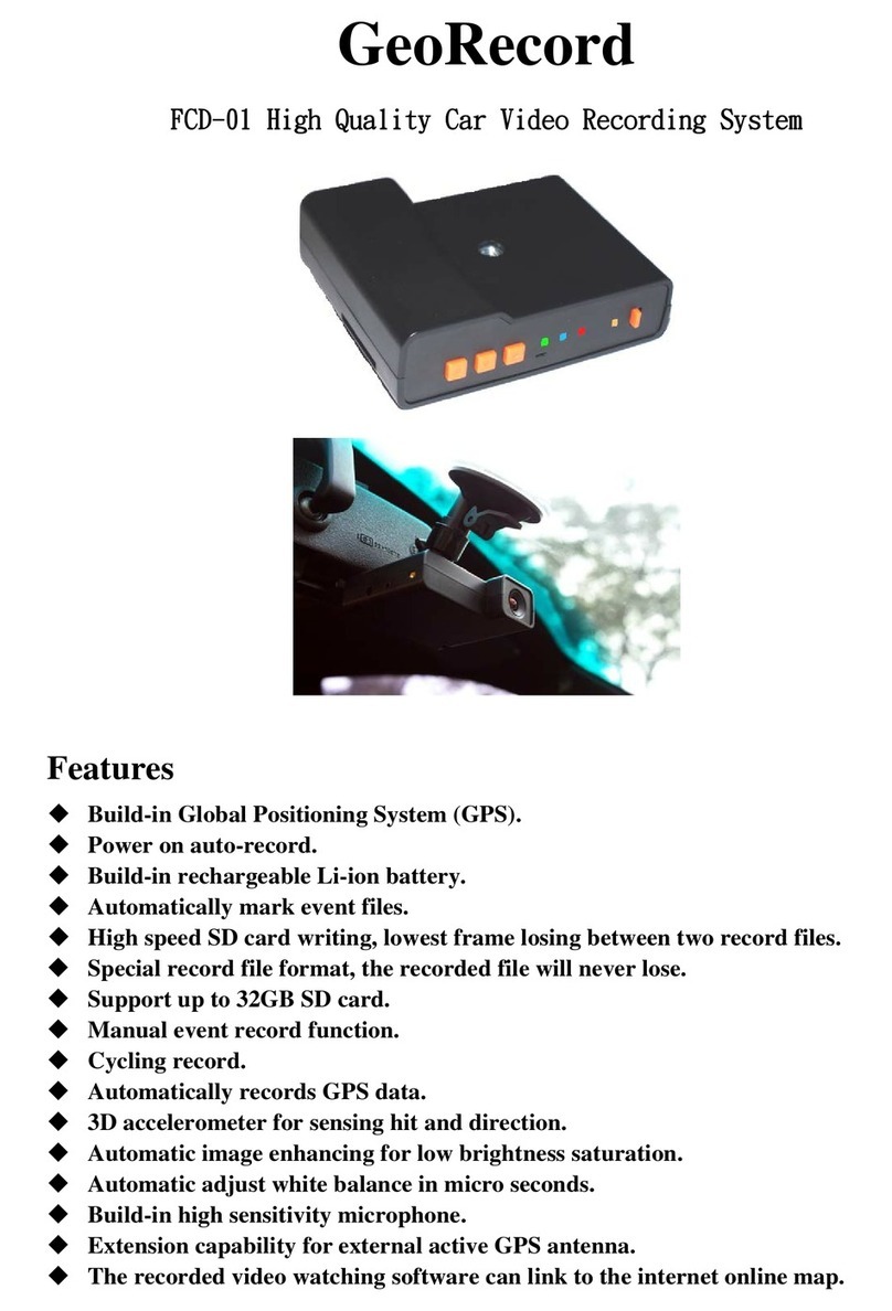 GeoRecord FCD-01 user guide