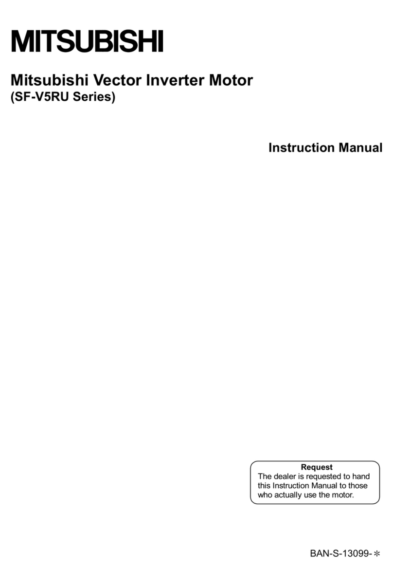 Mitsubishi SF-V5RU Series instruction manual