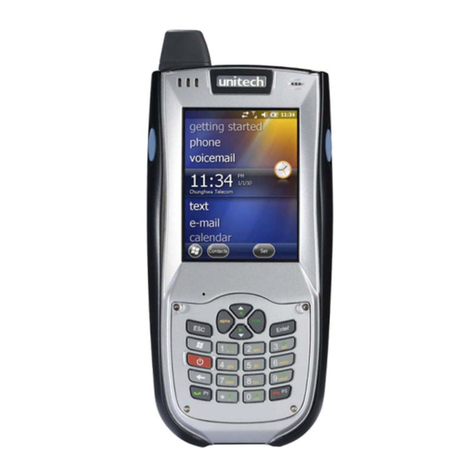 Unitech PA968II Quick reference guide