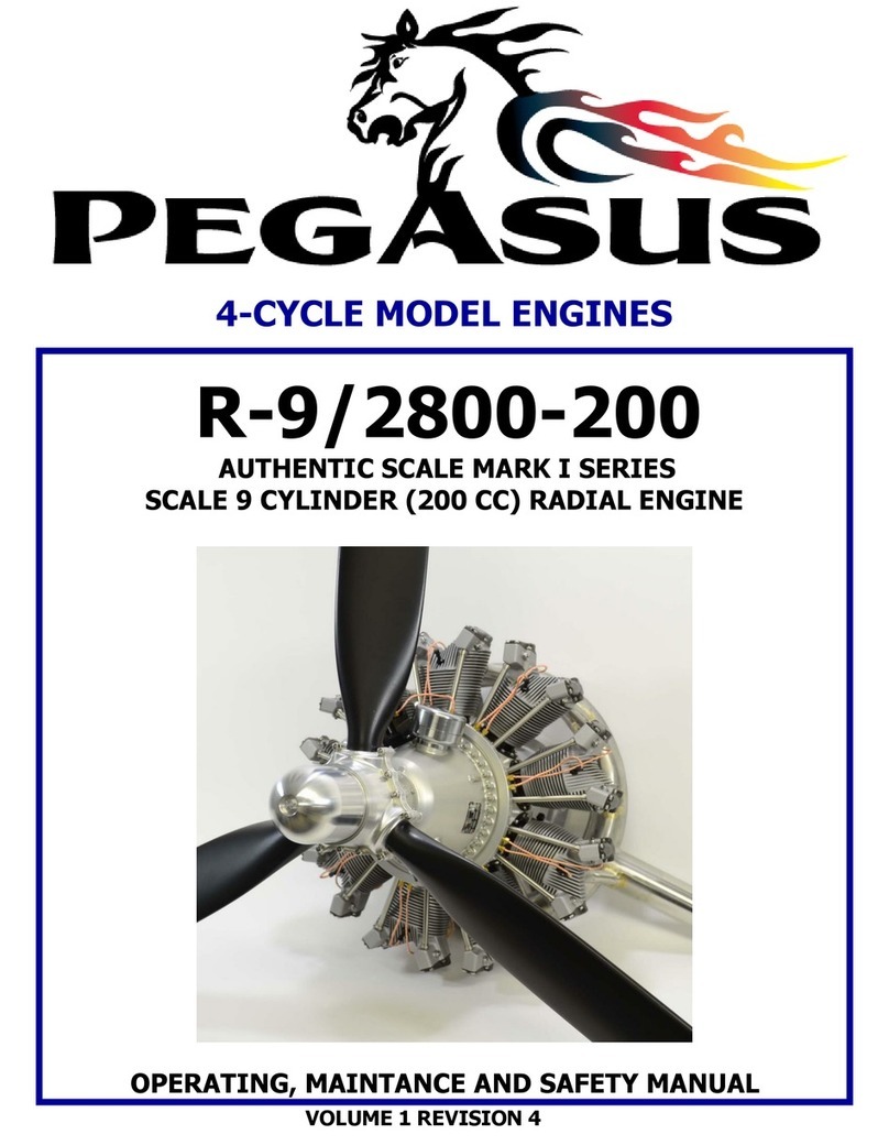 Pegasus R-9/2800-200 operating, maintance and safety manual