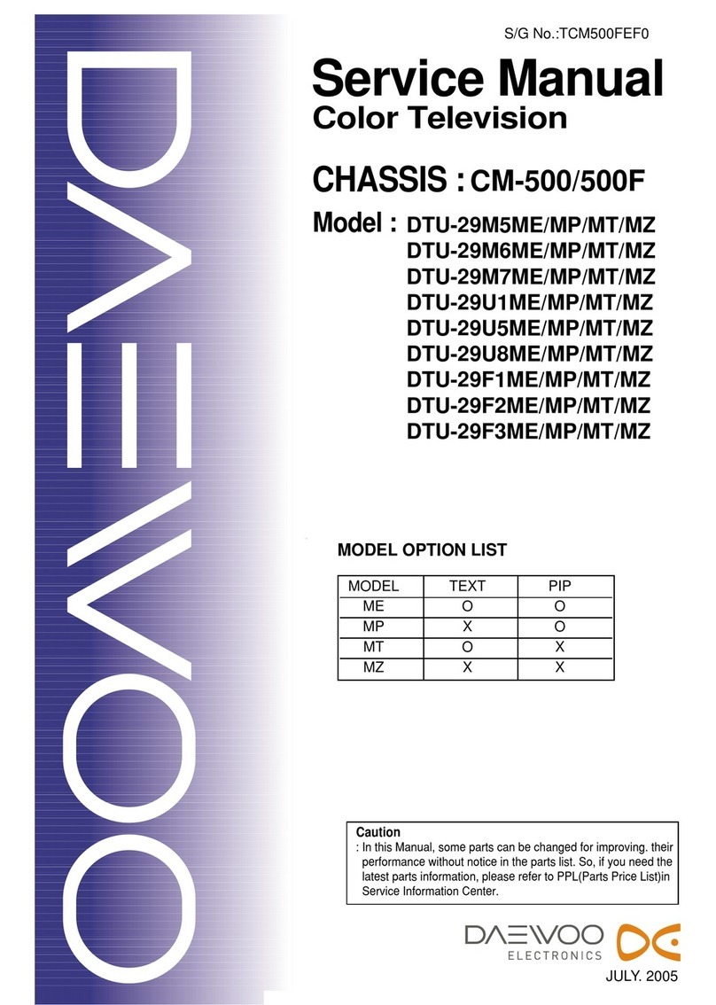 Daewoo DTU-29M5ME User manual