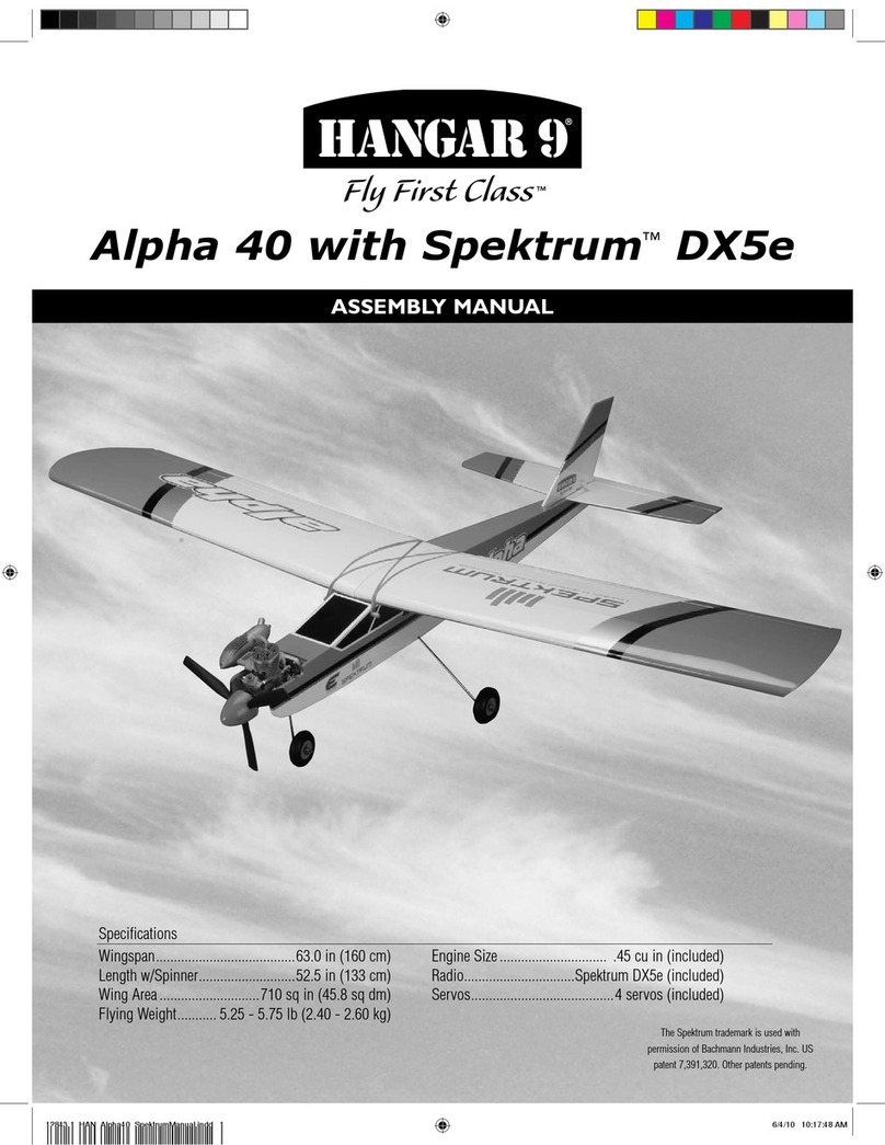 Hangar 9 Alpha 40 User manual