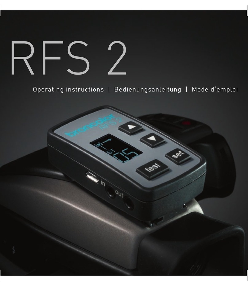 Broncolor Scoro S WiFi / RFS 2 operating instructions