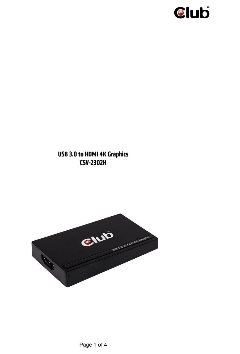 Club CSV-2302H user guide