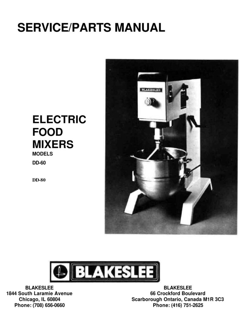 Blakeslee DD-60 Service manual