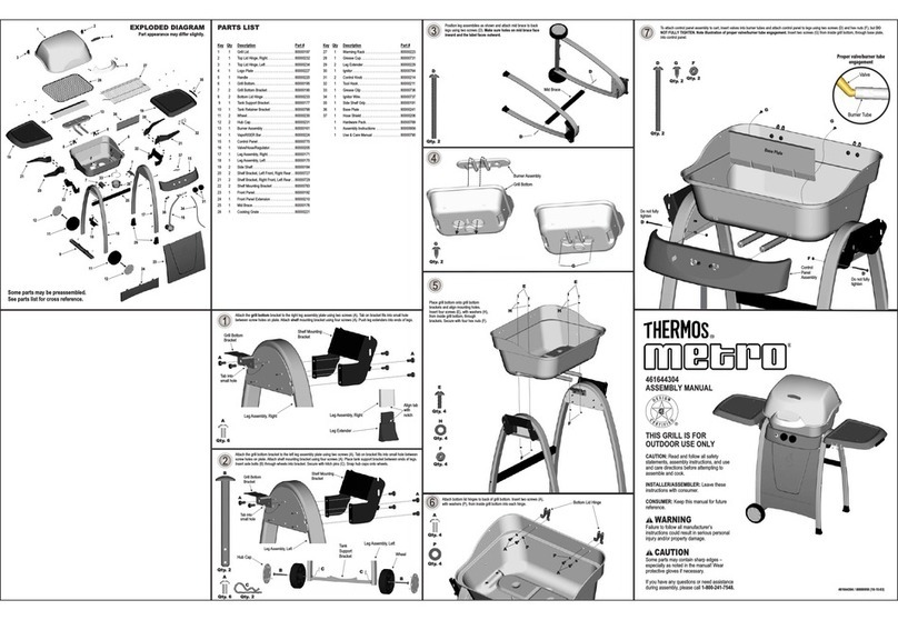 Thermos Metro 461644304 Assembly manual