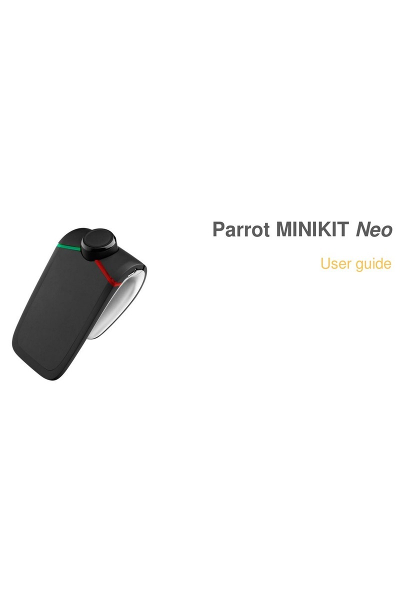 Parrot MINIKIT NEO User manual Parrot MINIKIT NEO User manual