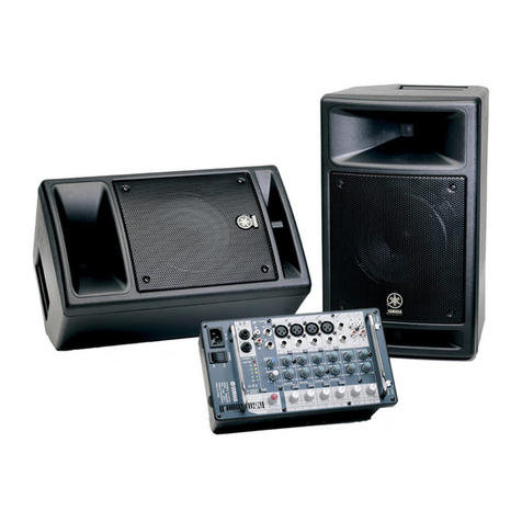 Yamaha Stagepas 300 Service manual