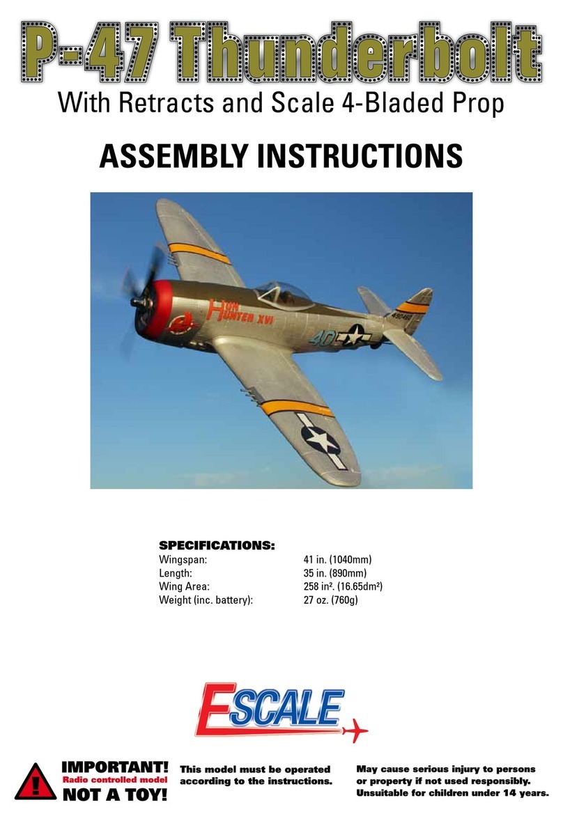 J. Perkins P-47 Thunderbolt Assembly instructions