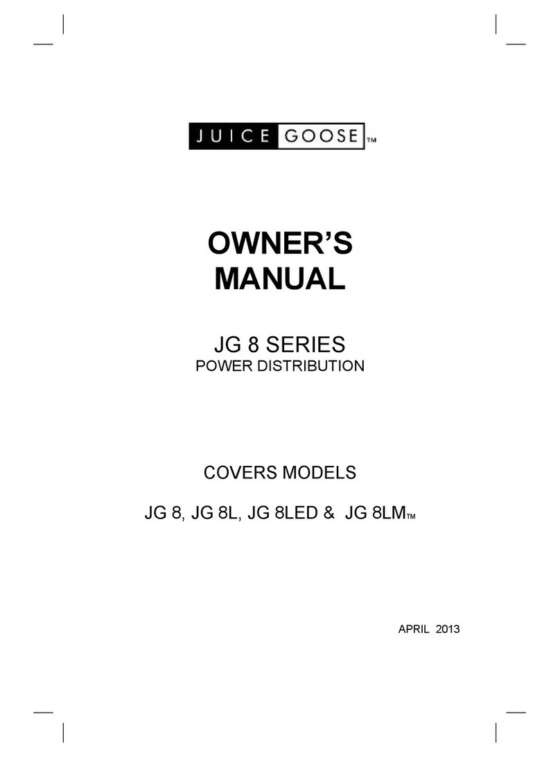 JuiceGoose JG 8 owner's manual