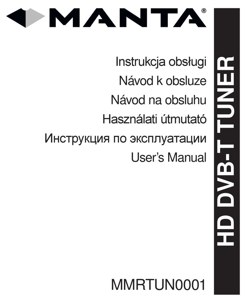 Manta MMRTUN0001 user manual