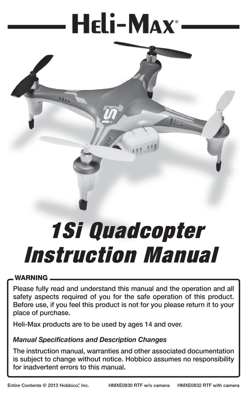 Heli-Max 1Si Quadcopter instruction manual