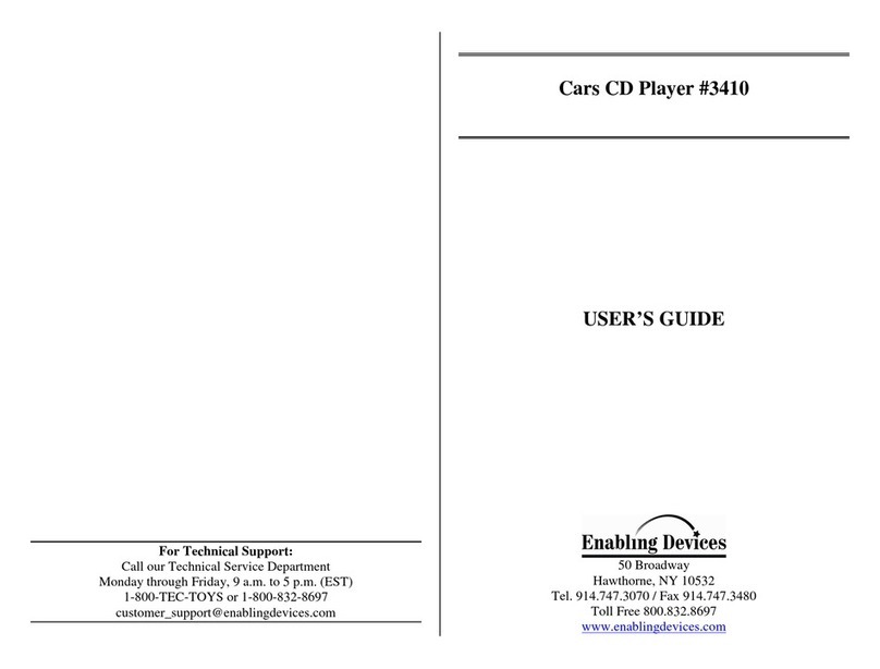 Enabling Devices 3410 user guide