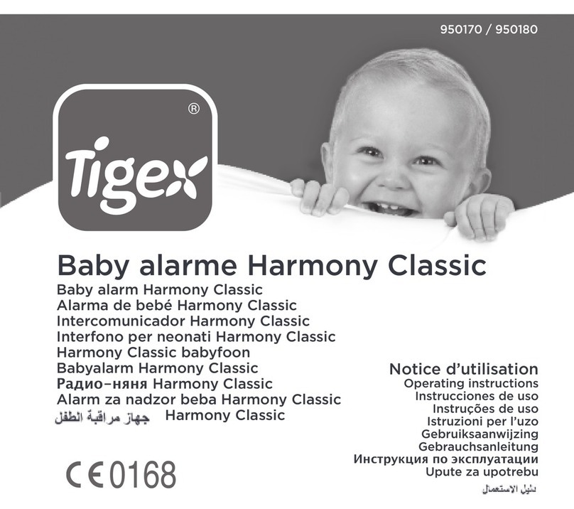 TIGEX Harmony Classic 950170 User manual
